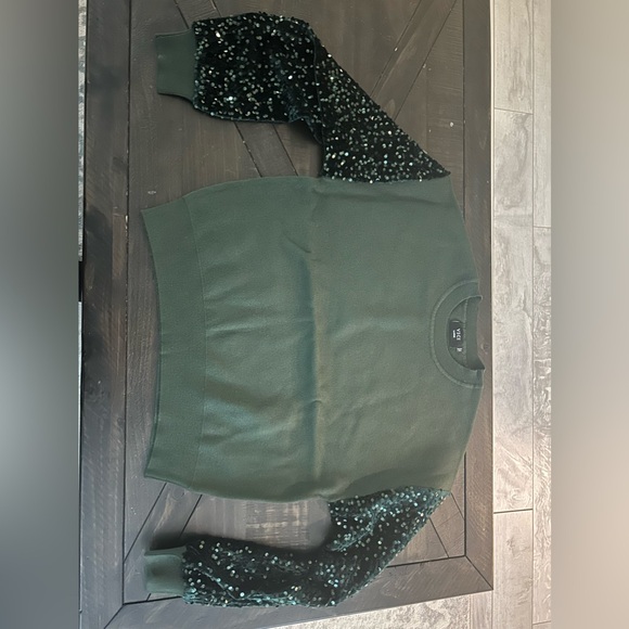 VICI Sequined Sleeved Sweater - Picture 8 of 9